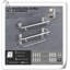 Tablette de douche murale à tablettes flottantes-366000513