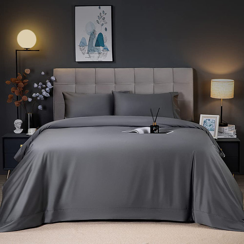 Ensemble de draps Gemmell, Gris foncé