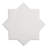 Seville Pure White 7 in. Star with Graphite Black 5 in. Cross Matte Porcelain Wall and Floor Tile (10.62 sq ft/case) - 68 Pack-118043061