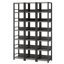 190cm H Stainless Steel Corner Bookcase-1816131965-1816131960
