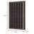 Gallery Solutions 26'' x 18" Wall Mount Curio & Shot Glass Display Case-125118025
