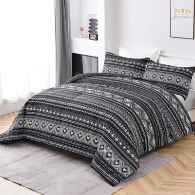 Ensemble d'édredon en microfibre 