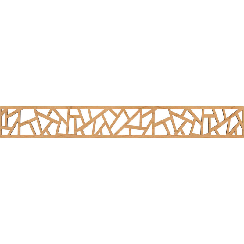 Moulure en bois Harrisburg, Érable, H 6 po x l 46,5 po x P 0,25 po