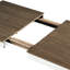 Ensemble de table de salle à manger 7 pièces en bois avec rallonge 12 "et 2 tiroirs avec rallonge-1257345386-1257345387