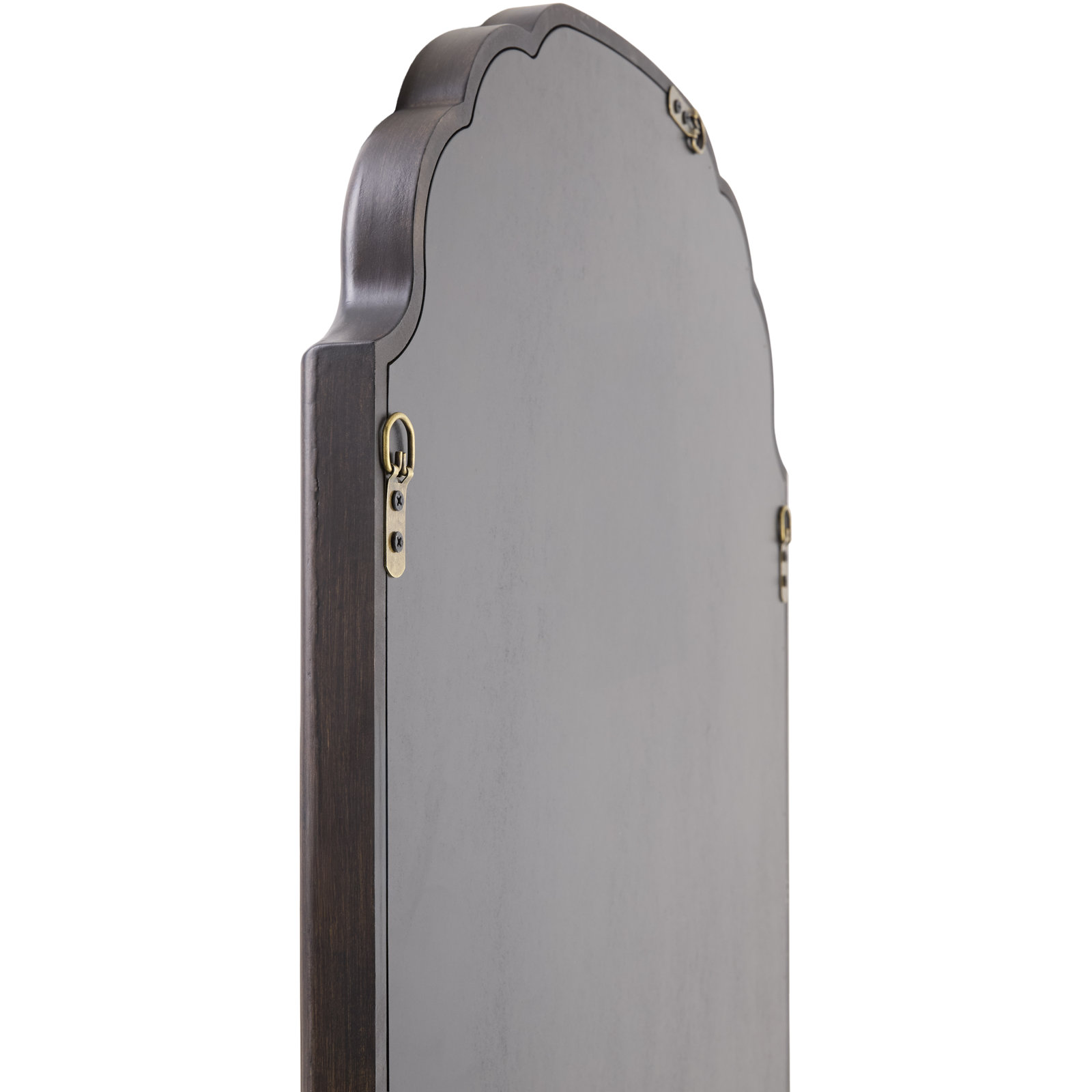 Adina Scalloped Wood Wall Mirror
