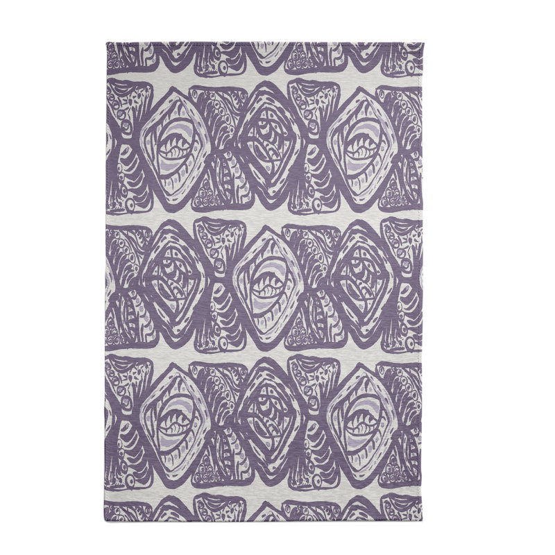 Safari Chenille Geometric Indoor Rug, Rectangle 2' x 3'