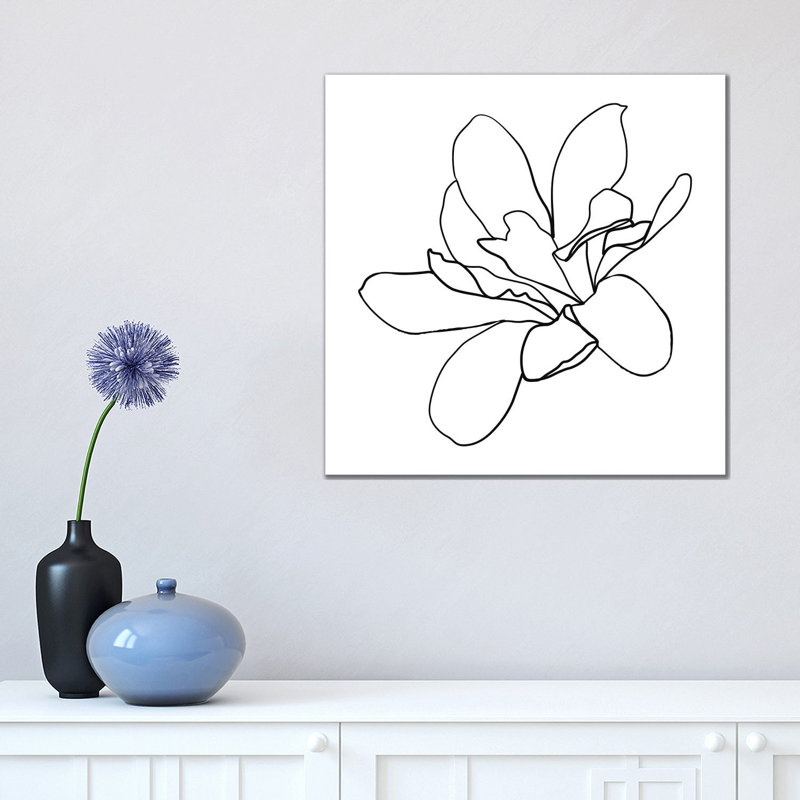 Botanical №10 Square by Blek Prints - Wrapped Canvas Print, 45.72 cm H x 45.72 cm W x 1.91 cm D