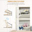 12 Pair Shoe Storage Cabinet