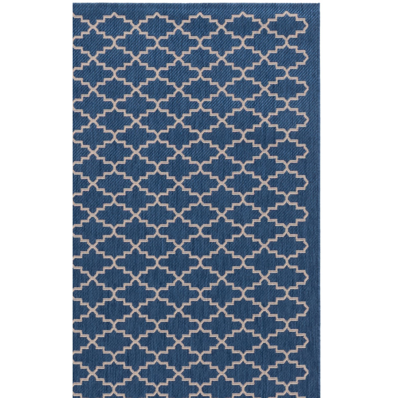 Herefordshire Performance Geometric Indoor/Outdoor Area Rug, Rectangle 2' x 3'7"