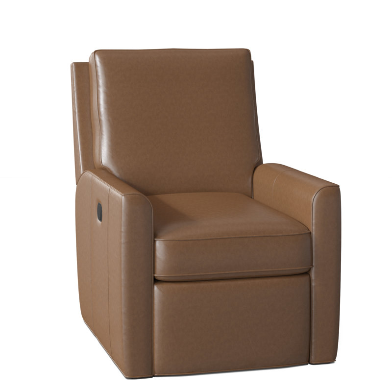 Yorba Recliner, Outsider Raven Genuine Leather, Manual