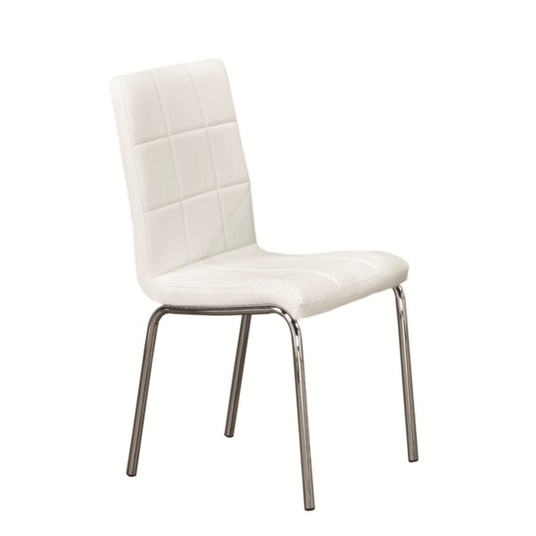 Orren Ellis Loyce Faux Leather Upholstered Side Chair | Wayfair