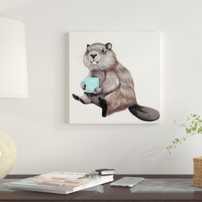« dam fine coffee », reproduction d’impression sur toile, H 12 po x l 12 po x P 0,75 po, Toile tendue, Pas de tapis