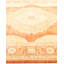 Tapis brun noué à la main de conception unique et unique 6 pi 3 po x 9 pi 6 po Oakhur