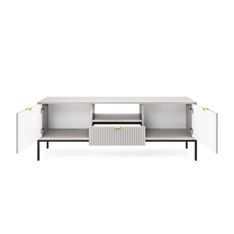 Aaditya TV Stand Fireplace for TVs up to 55" Fireplace