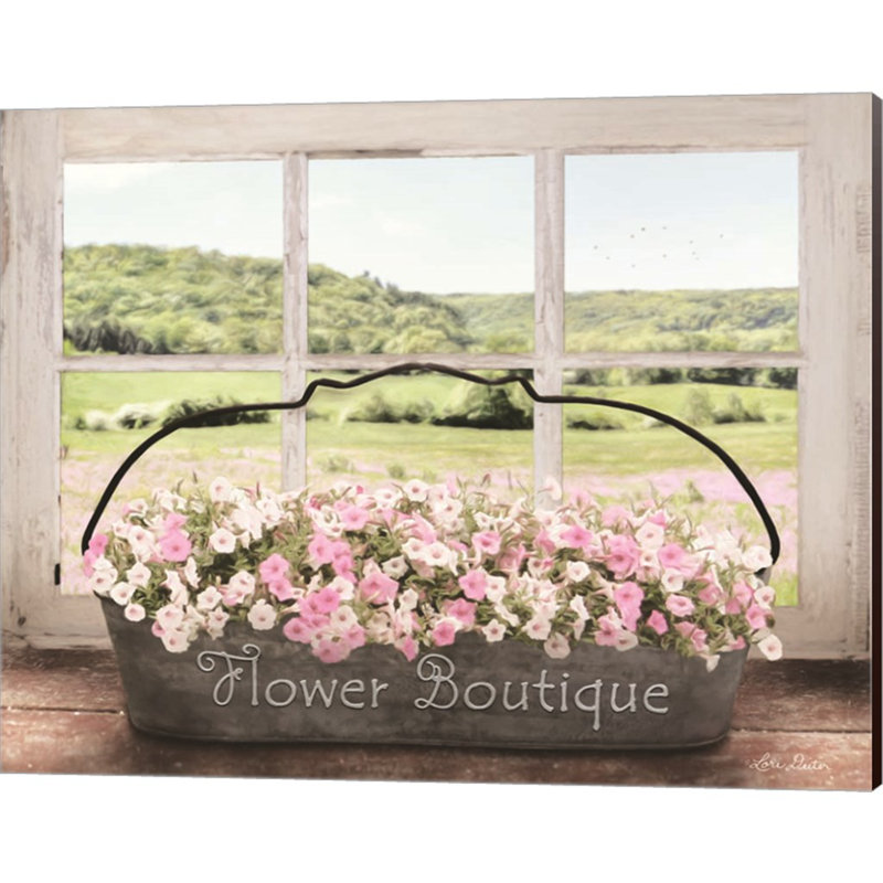 «Flower Boutique» par Lori Deiter, art mural sur toile