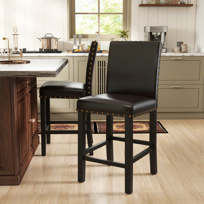 Hort Solid Wood 25" Counter Stool