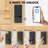 Wi-Fi Smart Lock Touchscreen Single Cylinder Deadbolt with Smartkey Security-106633095