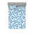 Bleu azur, blanc / floral est en rupture de stock