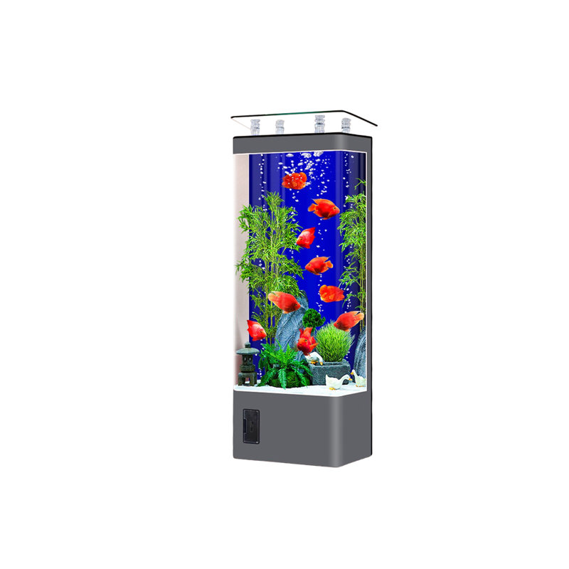 63 Gallon Rectangular Gray Aquarium