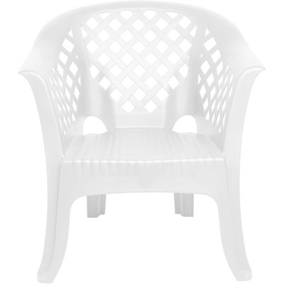 Baigh Upholstered Armchair with Footstool