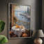 Reproduction encadrée FLORAL Series DCCXLVI - bois massif-631221996
