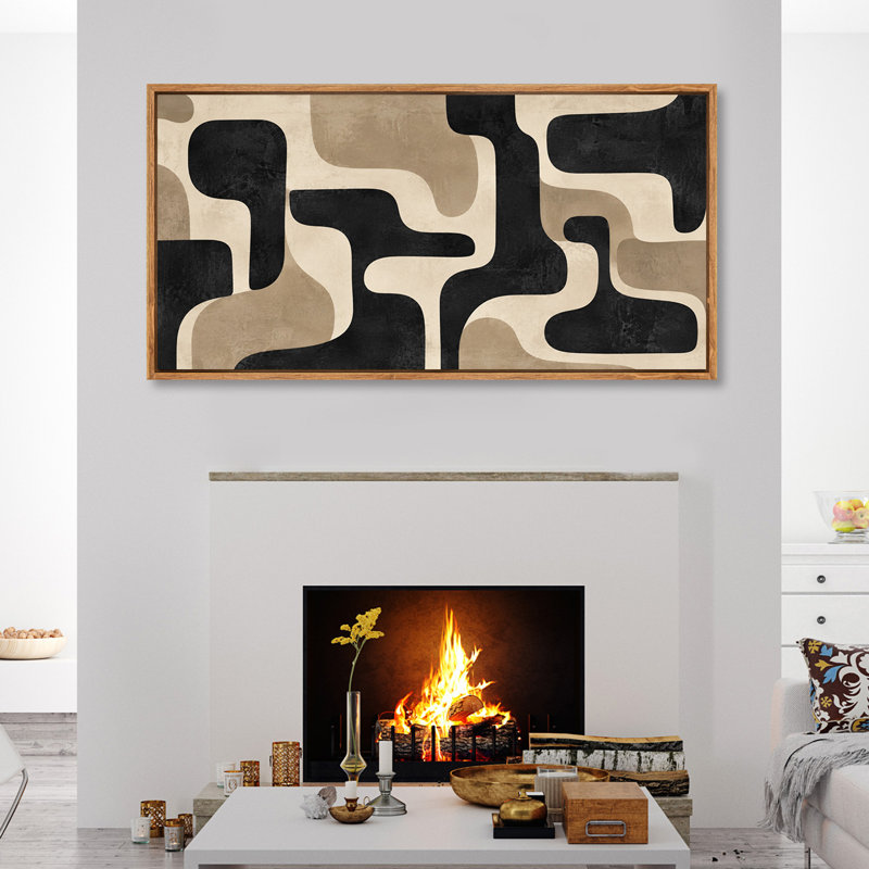 Grandes impressions sur toile encadrées en noir et blanc sur toile encadrée pour chambre à coucher, salle à manger