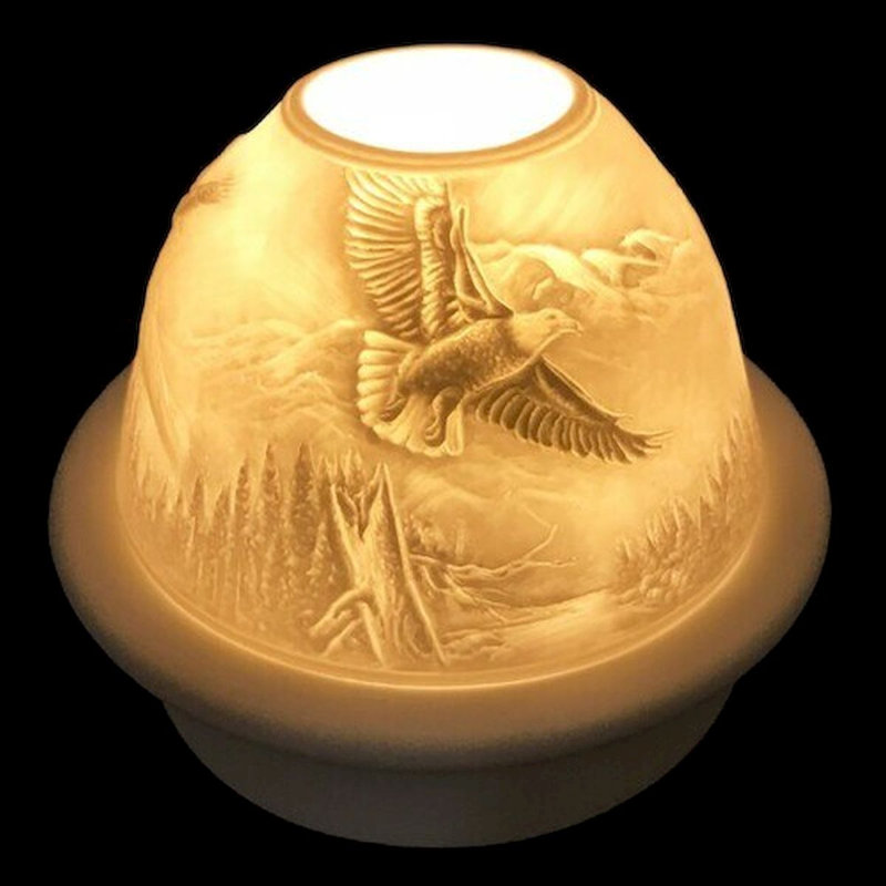 4'' H Porcelain China Tabletop Tealight Holder