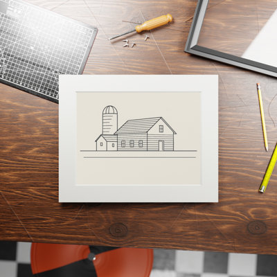 Clinard 1 Piece Single Picture Frame Wall Art