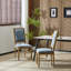 Chaises de salle à manger style champêtre français, ensemble de 2-114326732