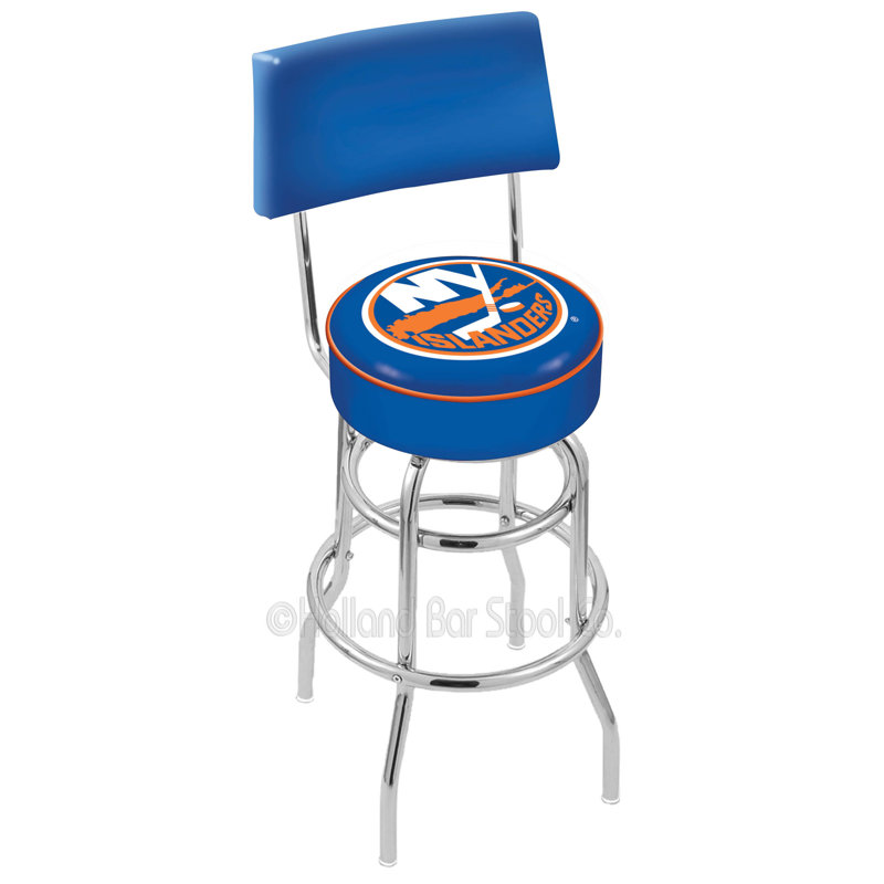 NHL 30" Swivel Bar Stool - New York Islanders, New York Islanders