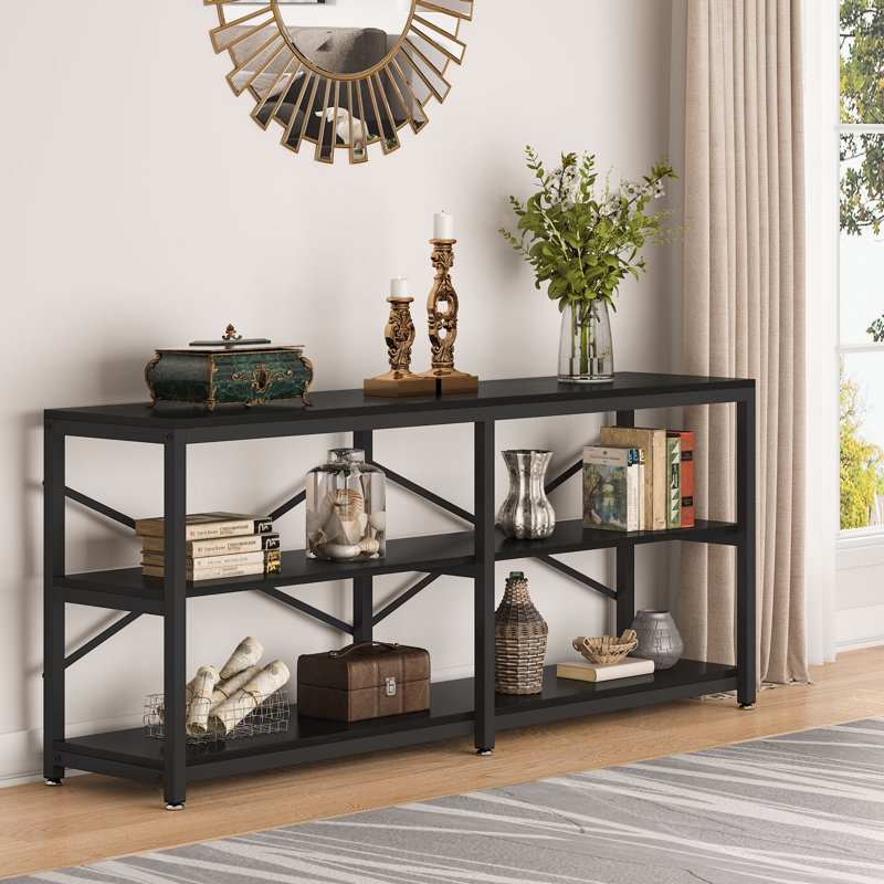 Turrella 70.86'' Console Table, Black