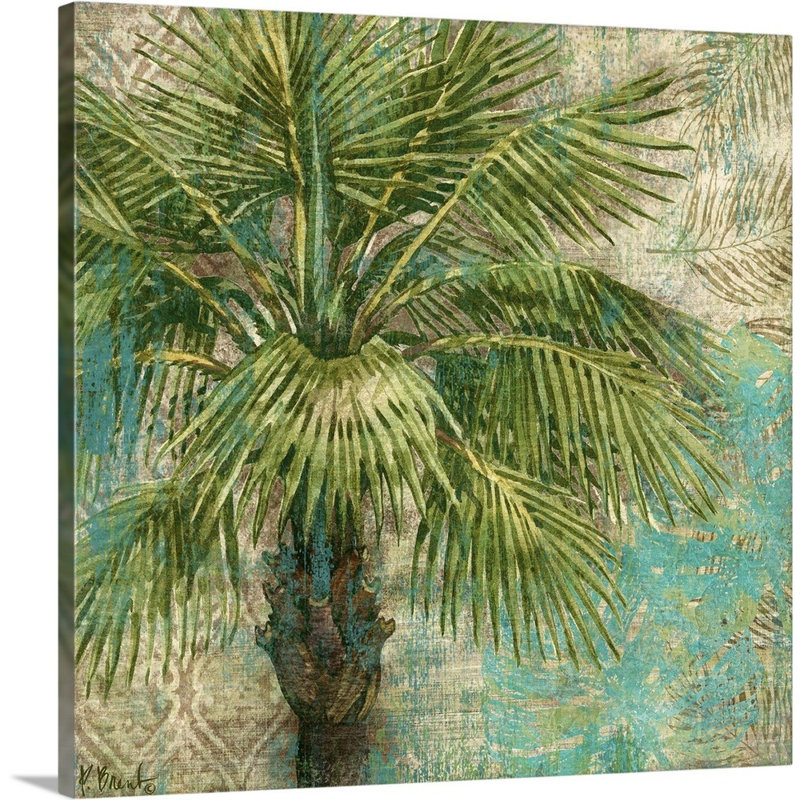 «Aqua Escape I», art mural sur toile, Toile tendue, H 30 po x l 30 po x P 1,25 po