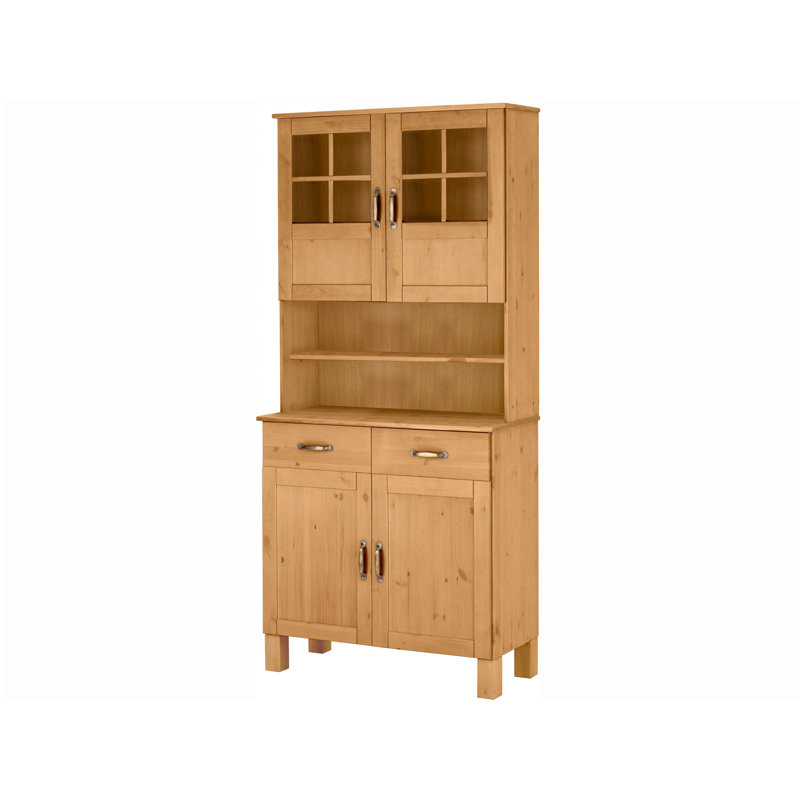 Martindale 85cm Solid Wood Sideboard, Stain Wax