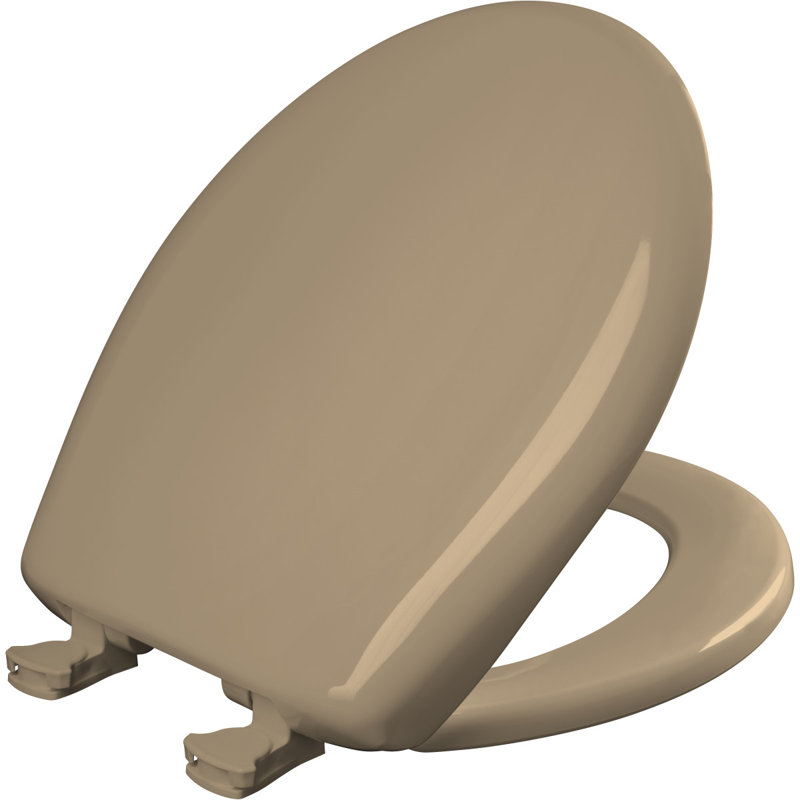 Siège de toilette rond en plastique, Sable