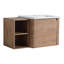 Meuble-lavabo mural avec lavabo en céramique et tablettes de rangement-1804754158