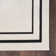 Arvell Abstract Machine Woven Chenille Indoor/Outdoor Area Rug in Off-White