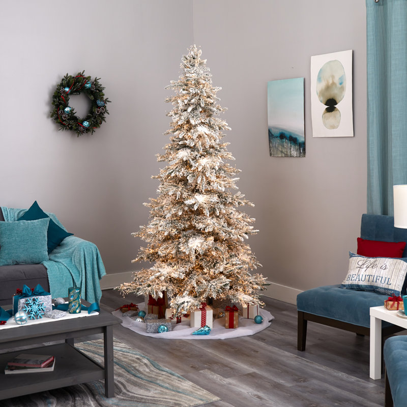 Lighted Artificial Christmas Tree, 5'