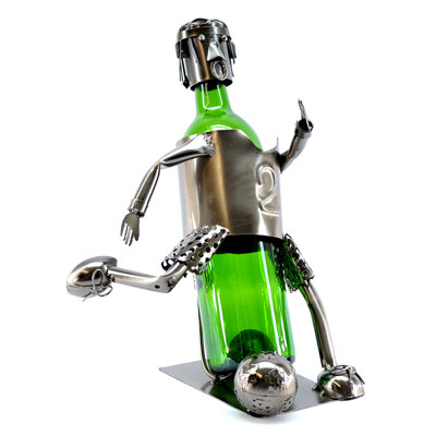 Tabletop Wine Bottle Rack in Silver