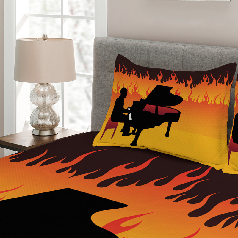 Music Traditional Coverlet