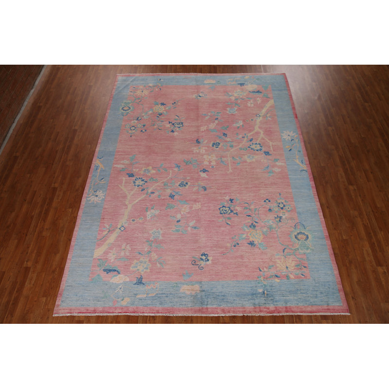 Cotton Floral Indoor Rug