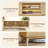 70" Fluted Tv Stand With Soft Close Doors & Adjustable Shelves-714908588
