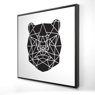 "Tête d'ours géométrique"