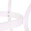Table d'extérieur - Aluminium coulé rectangulaire, style floral, avec parasol, l 68,33 po x P 37,83 po, H 29,68 po