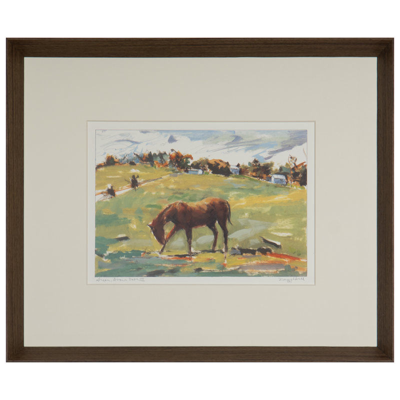 Green Brown Path III Print
