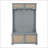 Hall Tree with Bench, Shoe Storage &amp; Coat Rack - Gray Rattan Entryway Organizer | Gray | MDF