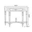 Console verte et bois manufacturé vert