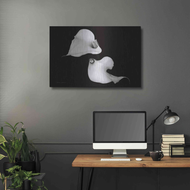 "Elegant Calla IV" par Elise Catterall, H 24 po x l 36 po