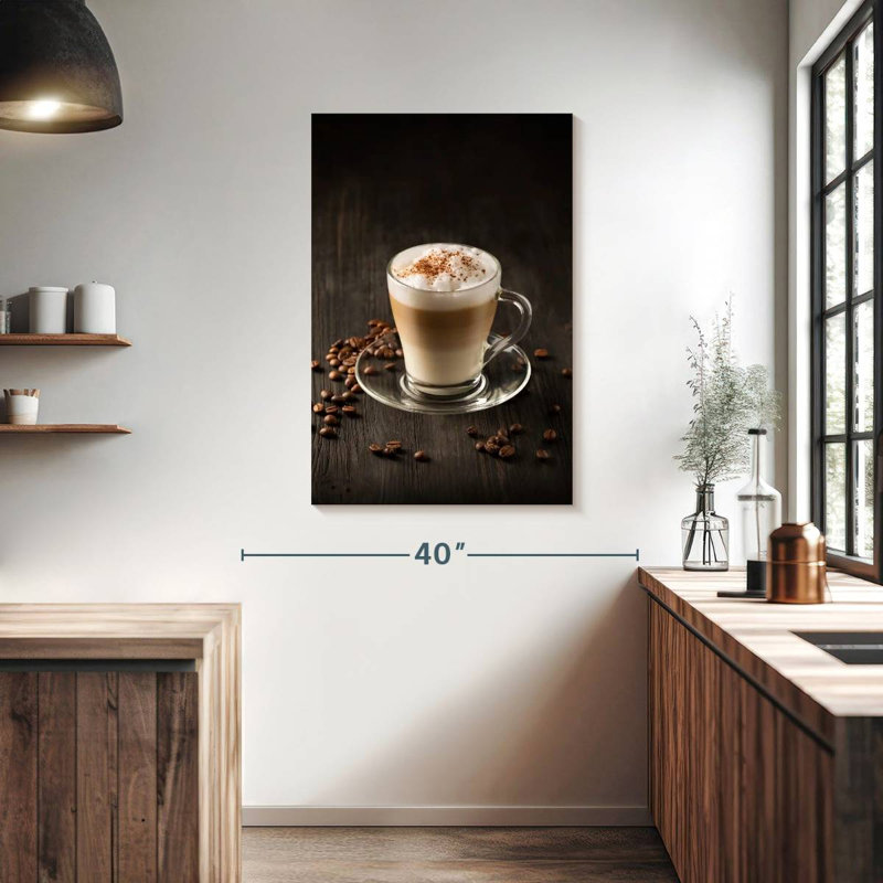 Yarlin Coffee Drink Layers, 39" H x 26" W