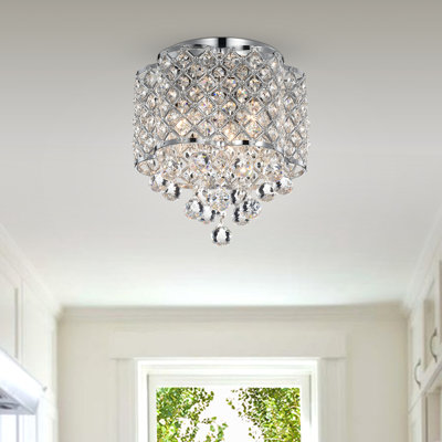 Keighley Crystal Flush Mount