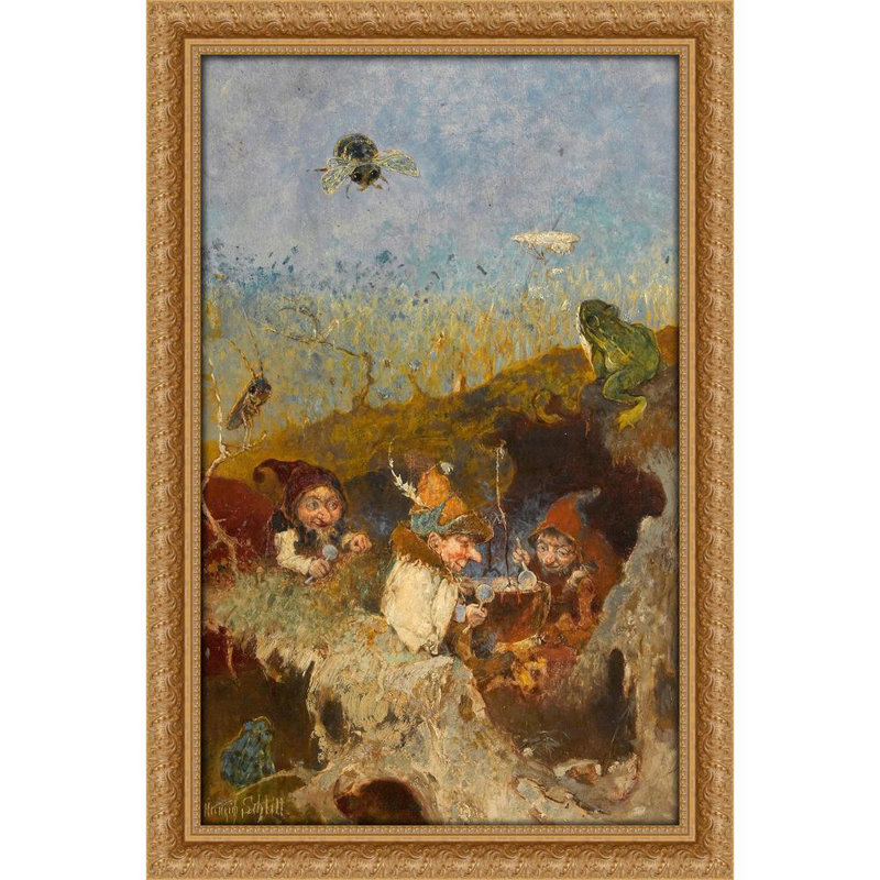 Die Zwergensuppe, H 32 po x l 21 po x P 1,5 po